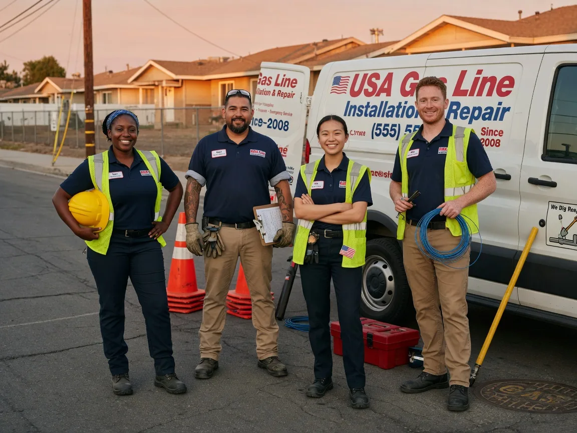 Gas Line Installation company in Lucerne, CA